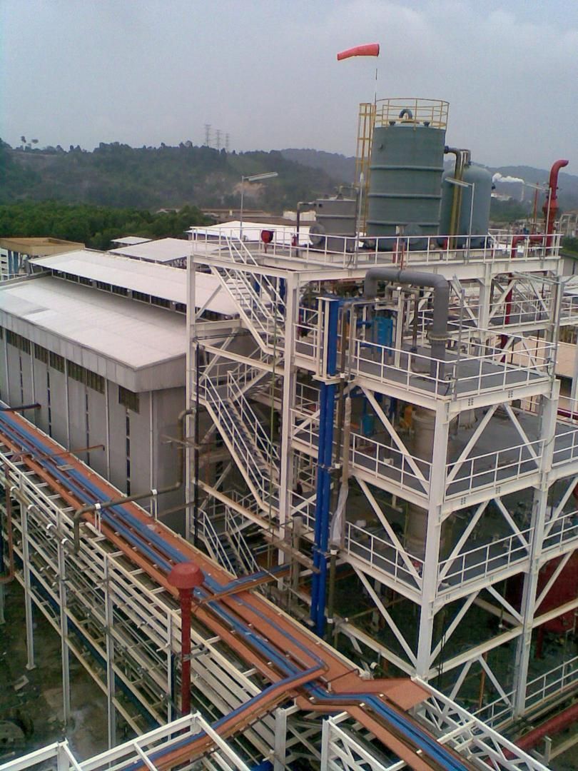 Chemical Process Plant Thermoplastic PVC, CPVC, PP, FRP, HDPE, PVDF, ECTFE & PTFE