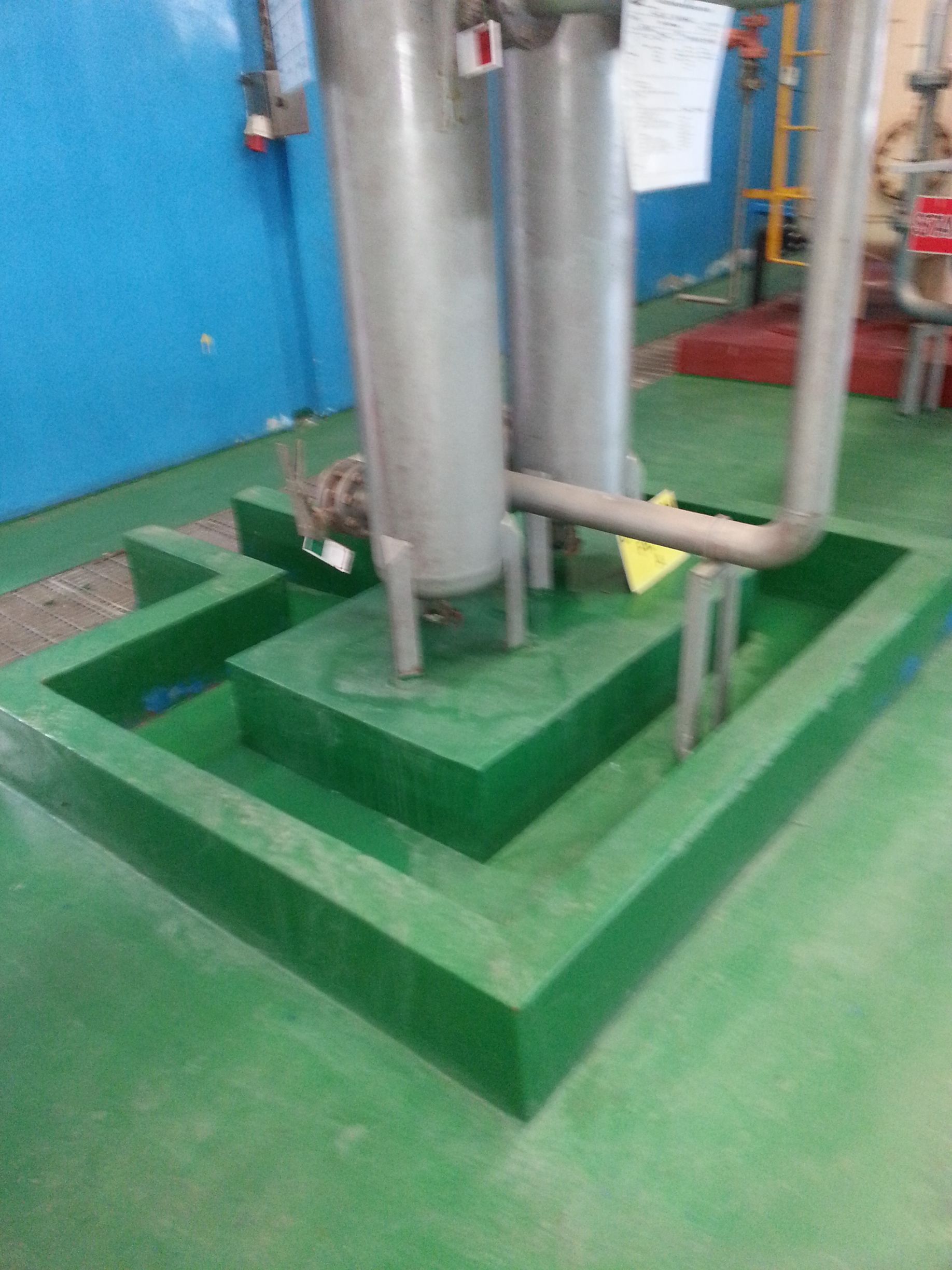 Floor Fiberglass (FRP) Lining