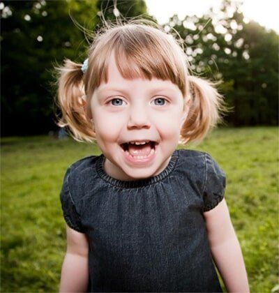 Child Smiling — Dental in Rockhampton, QLDLD