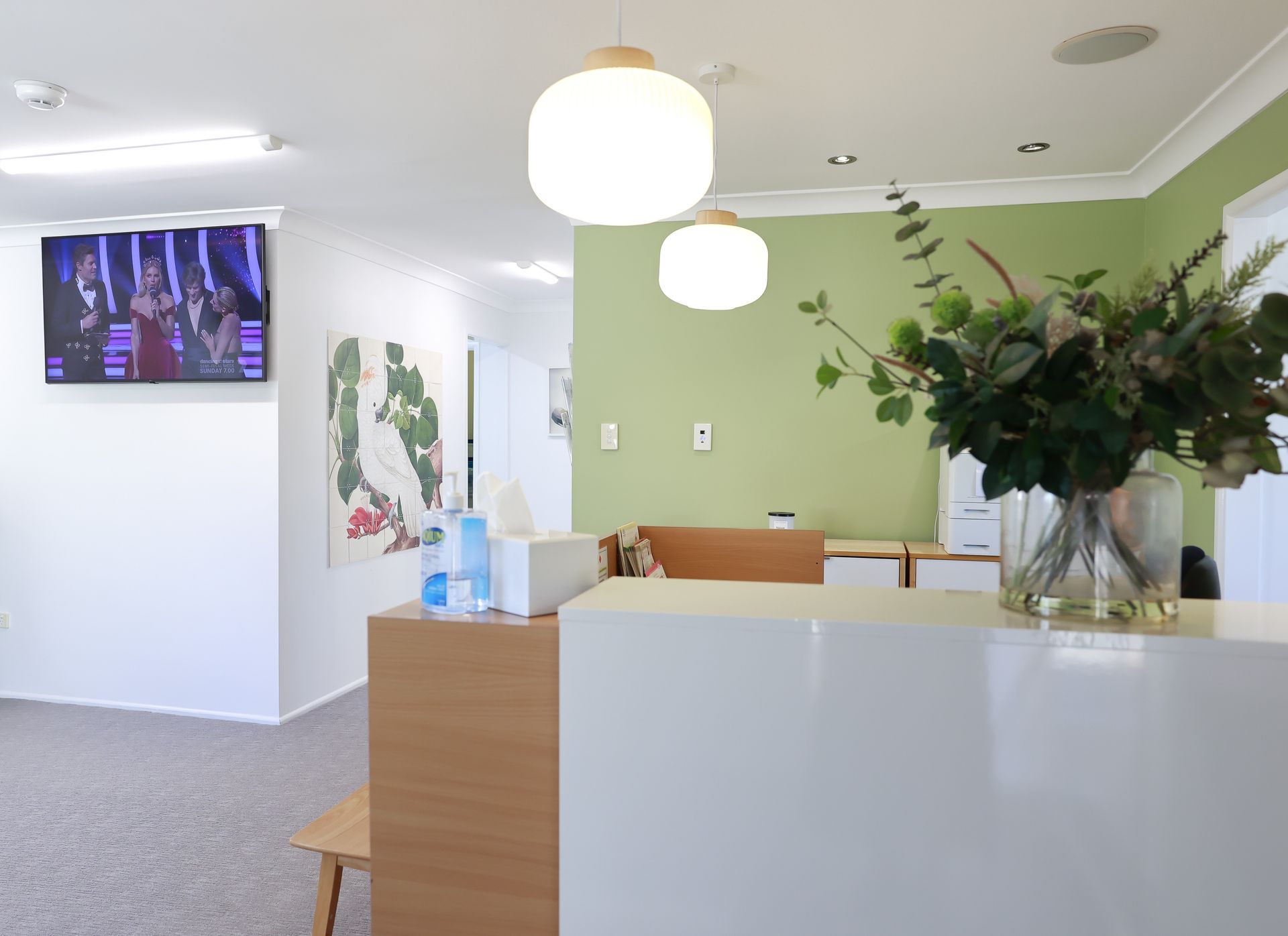 Reception area  -O'Reilly Dental
