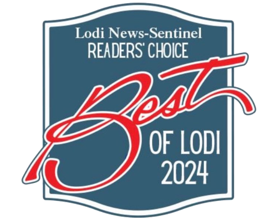 A badge that says best of lodi 2024