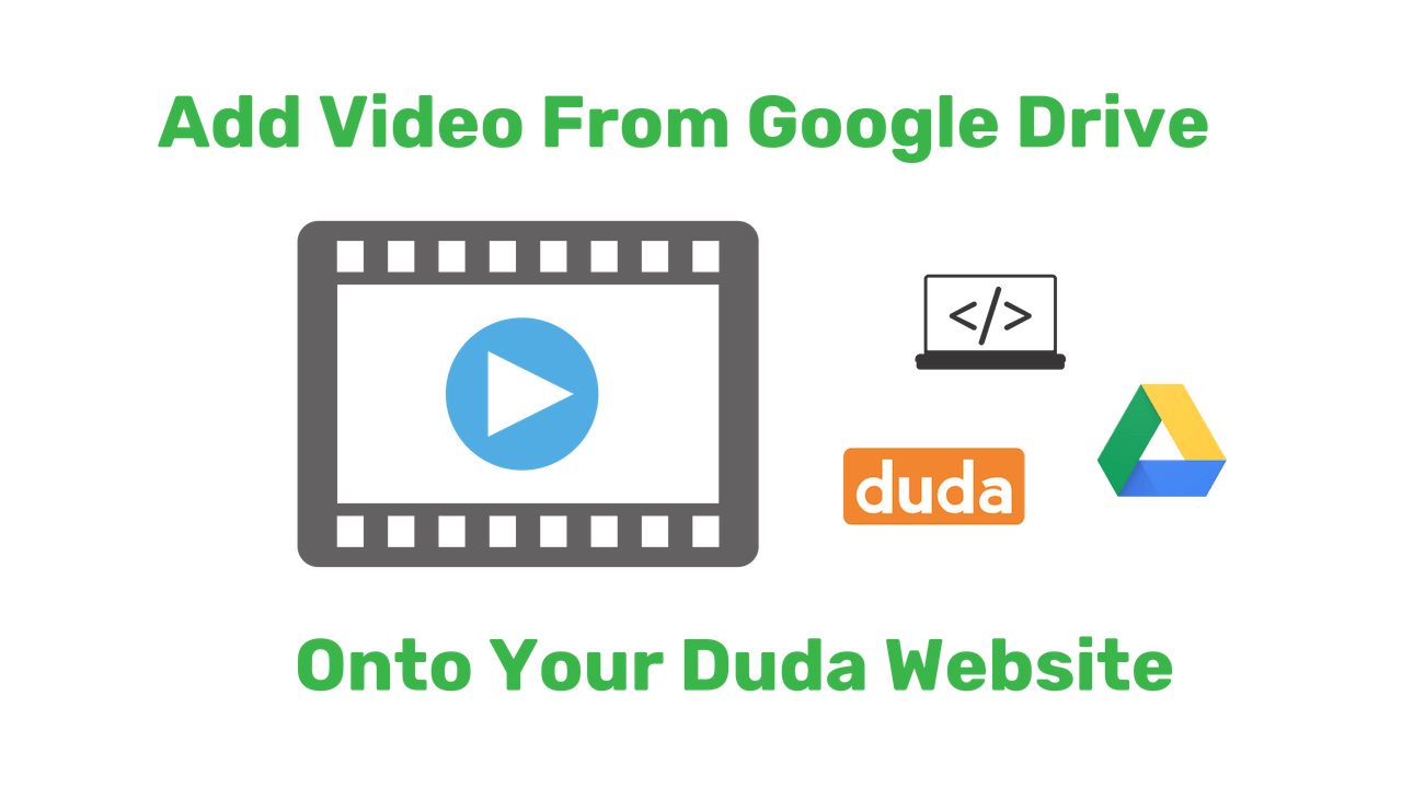 Learn how to add a video hosted on Google Drive to your website