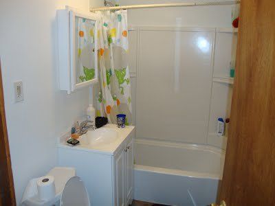 The bathroom at 1212 15th street