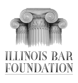 It is a logo for the illinois bar foundation.