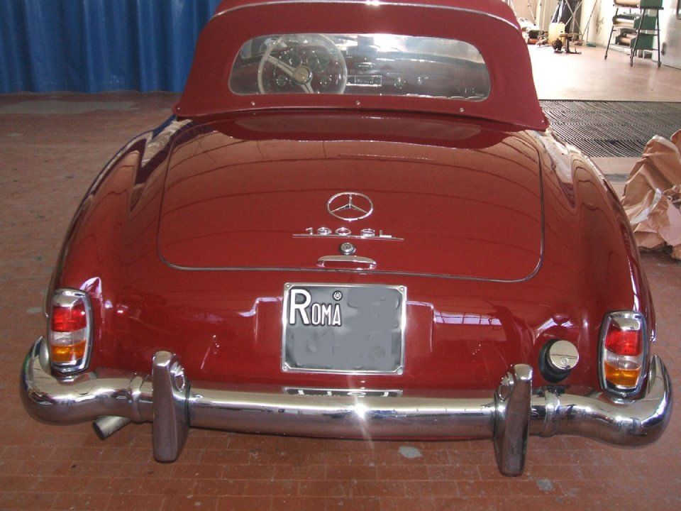 bagagliaio auto d'epoca