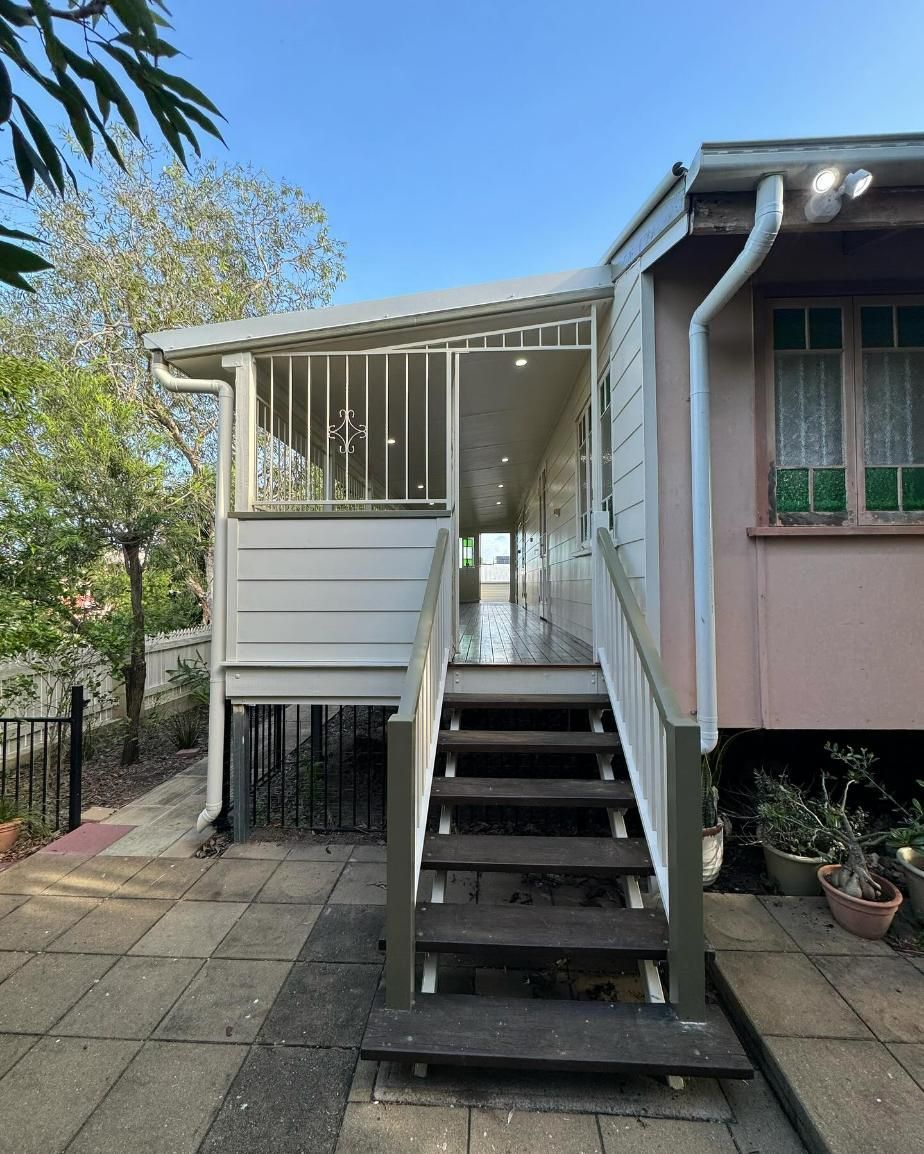 House With Stairs Leading Up to the Front Door — Ironbark Built Townsville in Mundingburra, QLD
