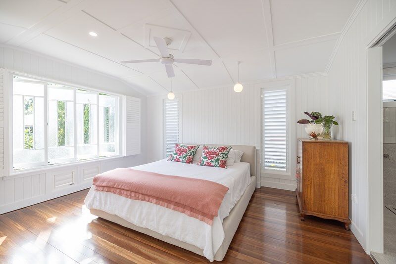Long Hallway with Wooden Floors and Lots of Windows — Ironbark Built Townsville in Mundingburra, QLD
