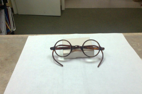 Eyeglass Adjustments — Round Eyeglass in Peabody, MA