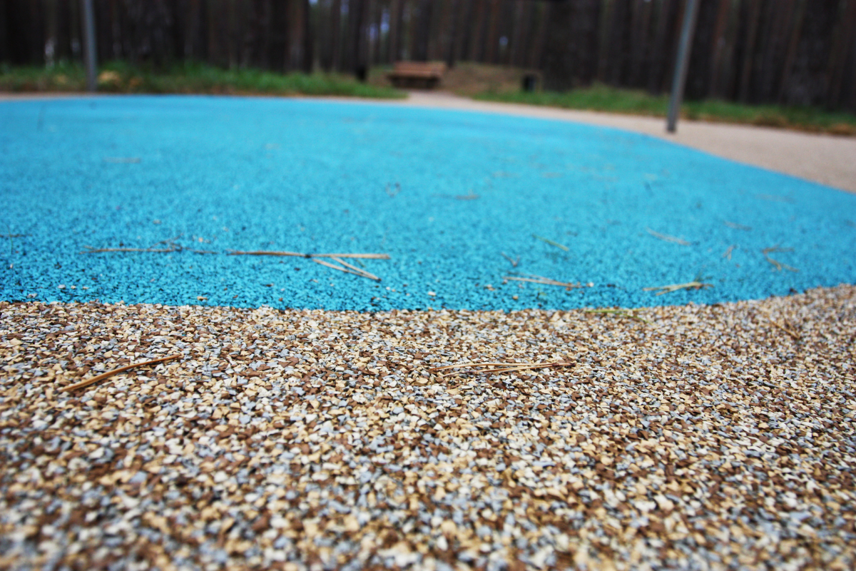 playground safety rubber surfacing 