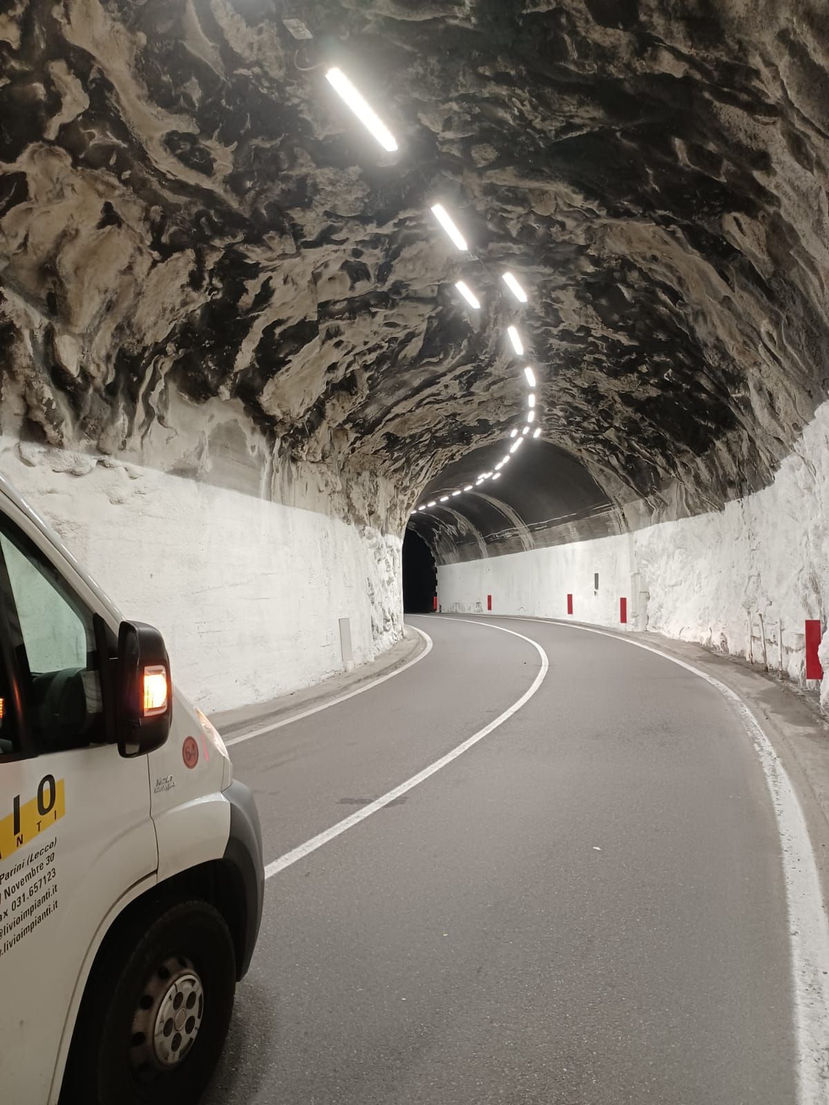 illuminazione gallerie