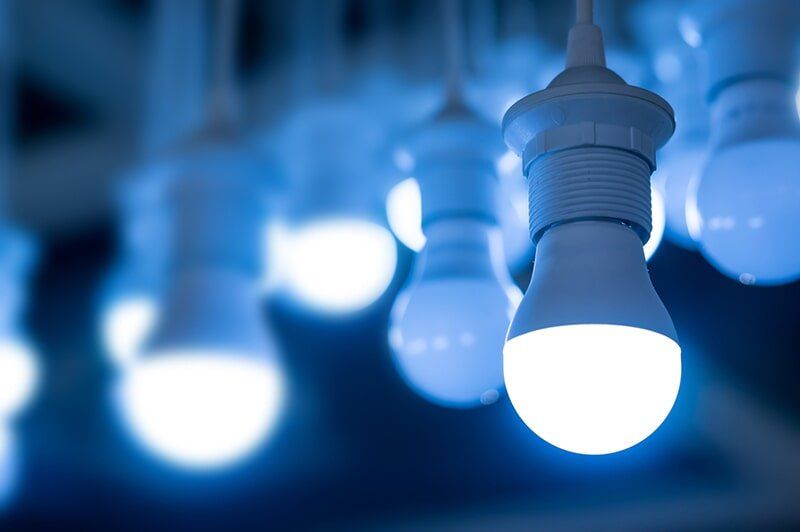 LED Lights — Electrician in Noraville, NSW