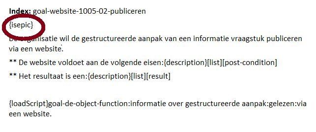 analyse verhaal vertellen met modellen feature