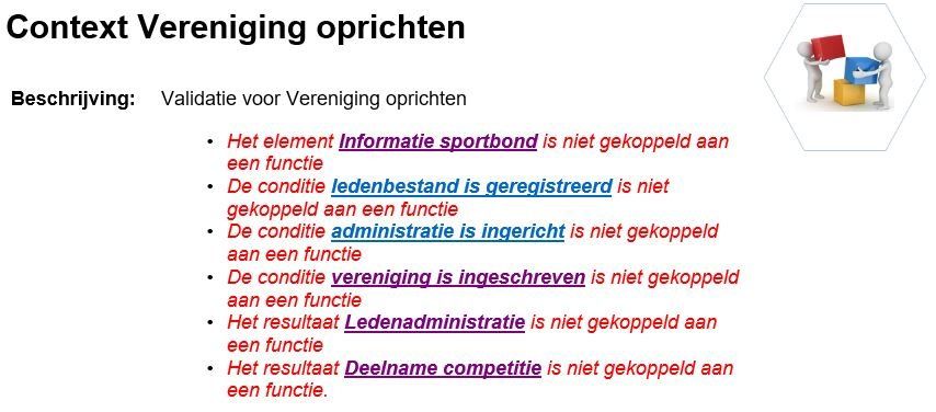 context functies vereniging oprichten