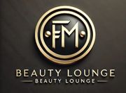 Ein schwarz-goldenes Logo für eine Beauty-Lounge