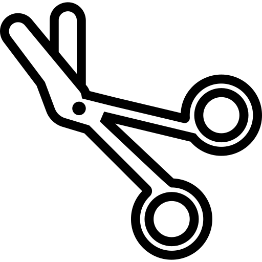 A pair of scissors free icon