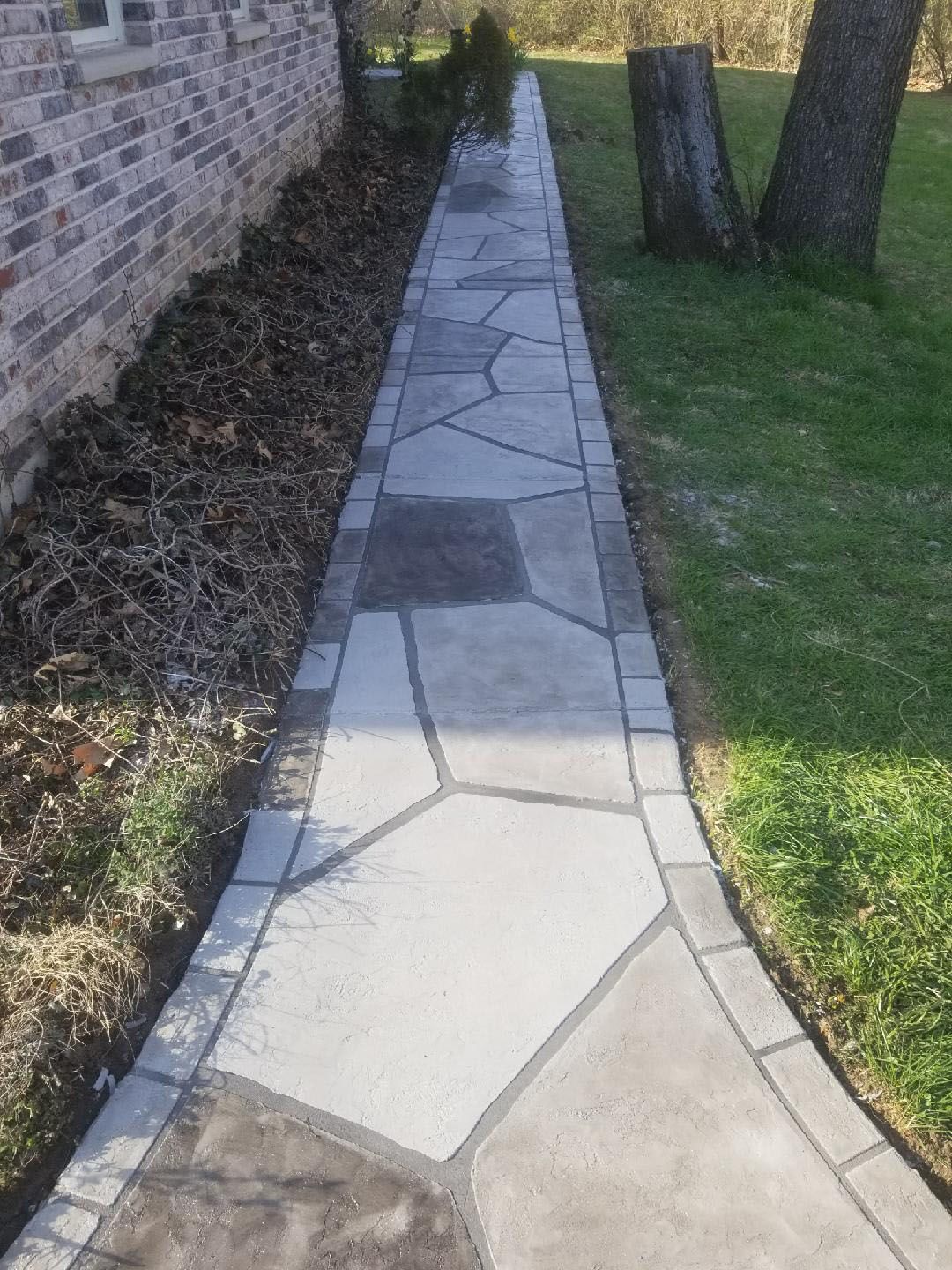 side-walkway