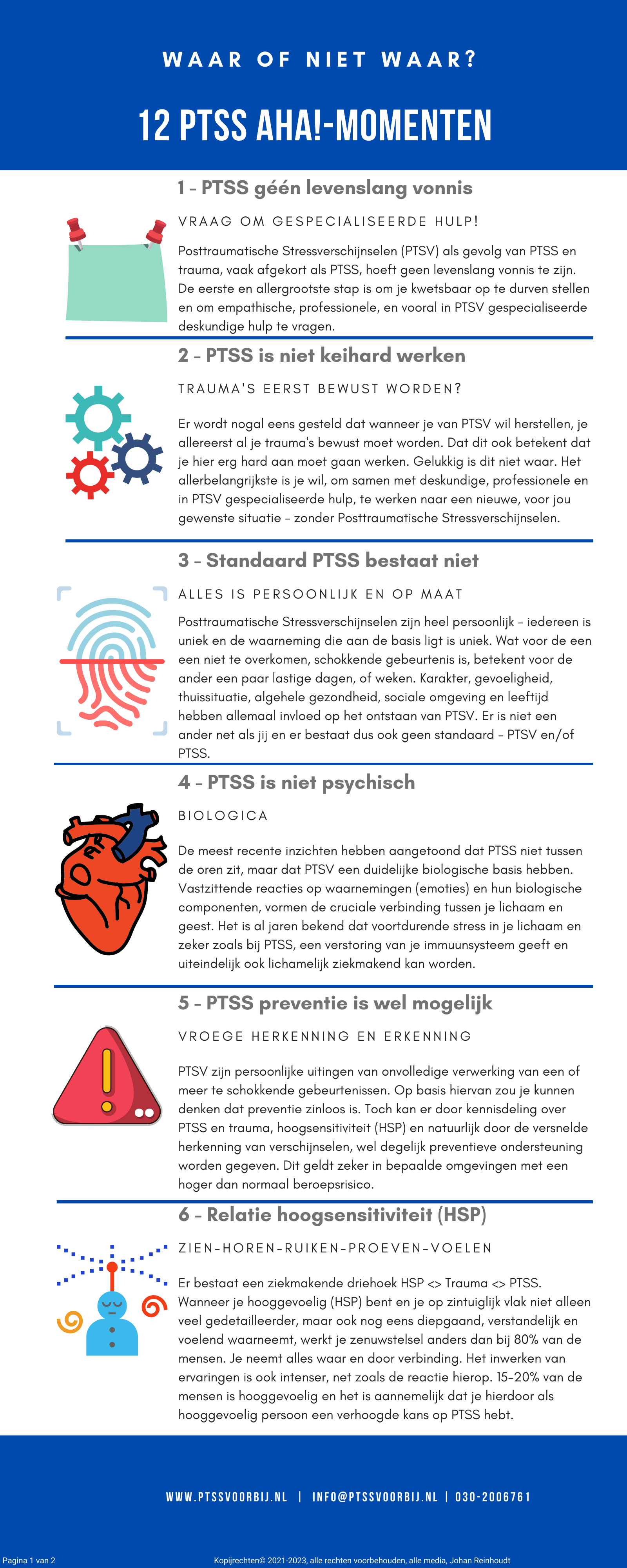 PTSS Voorbij-Holistisch-herstel-van-PTSS-en-Trauma-Johan-Reinhoudt-12-PTSS-Aha!-Momenten-Infographic-FV-Pagina-1