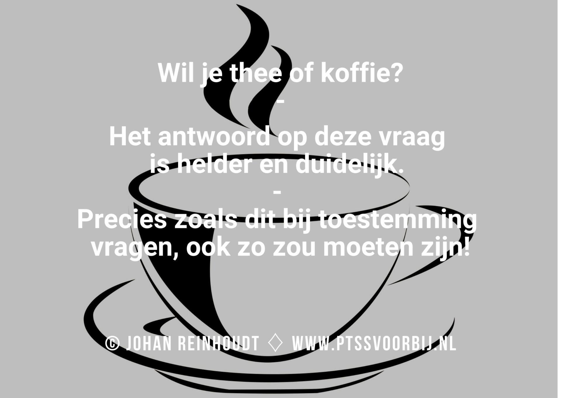PTSS Voorbij-Effectief-integraal en holistisch herstel van PTSS en trauma-Johan Reinhoudt-Koffiekop-Thee of koffie vraag