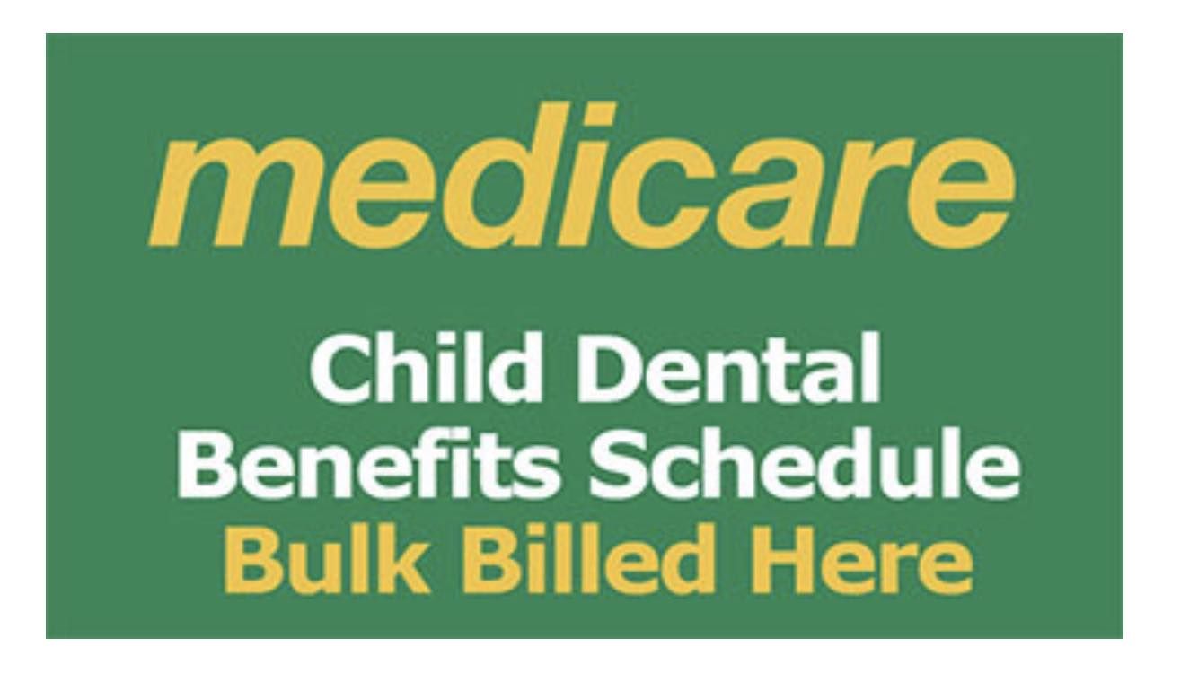 Medicare Child Dental Benefit Schedule
