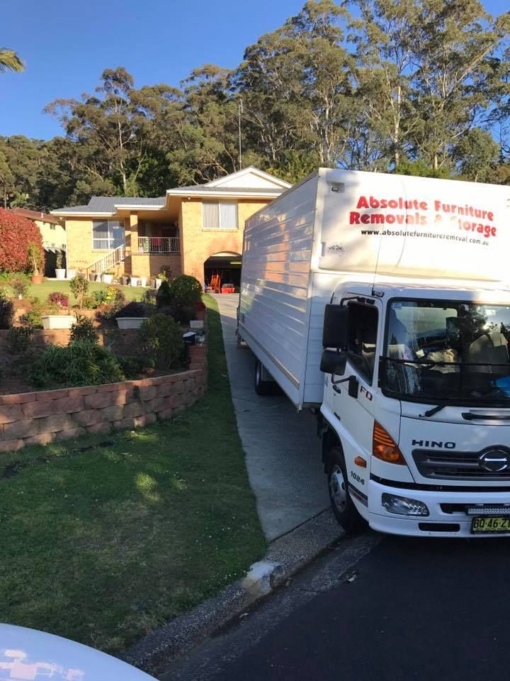Truck Loaded with Furnitures — Dora Creek, NSW — Absolute Furniture Removal and Storage