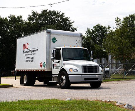 Gas Delivery Truck — Columbia, SC — MAC Gas Inc.