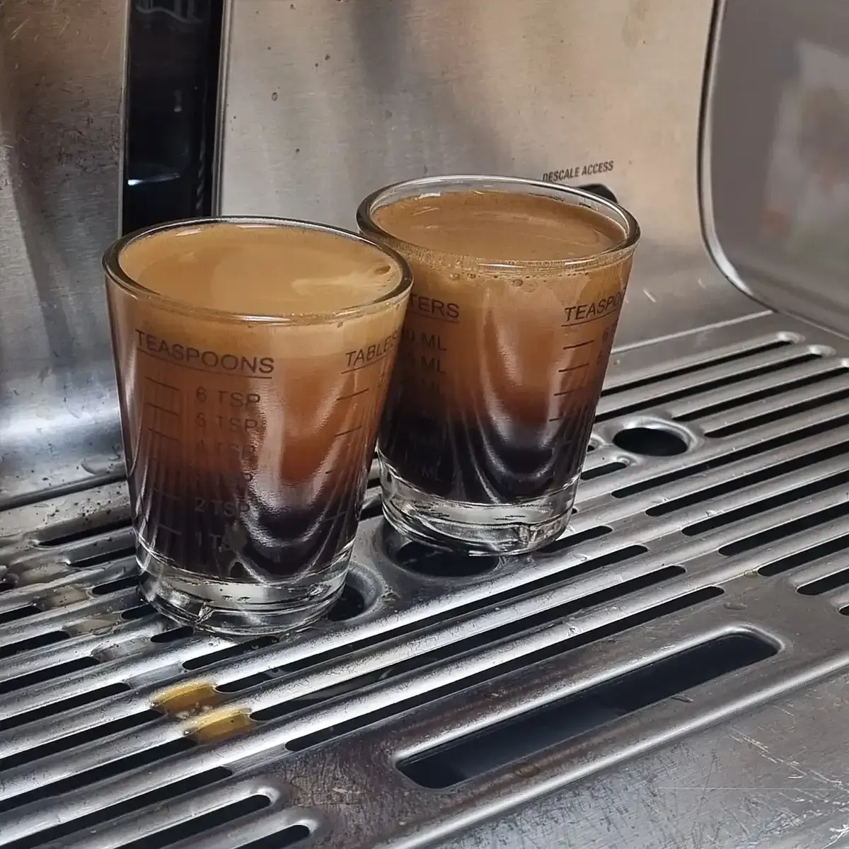 Proper crema before cleaning | Find the Grind, Ballarat