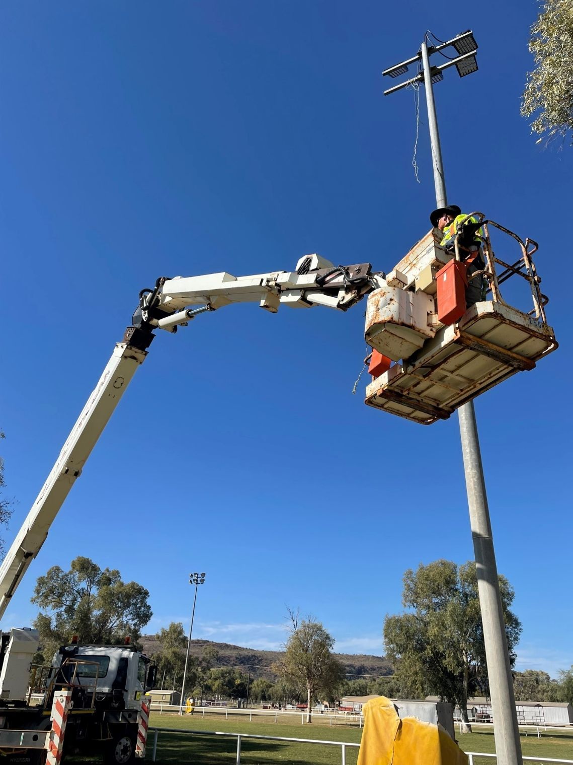 Street Light Repair — Electrical Contractor in Ciccone, NT