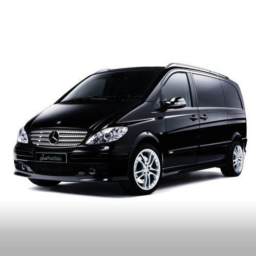 Mercedes Viano nera lucida 7 posti