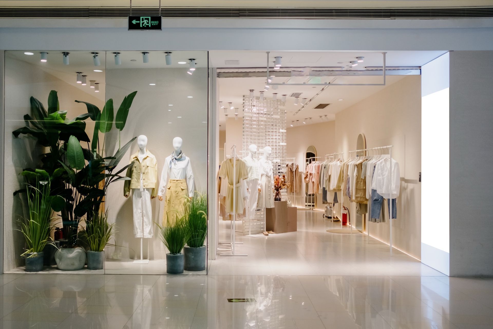 Retail Shop Clothes Store