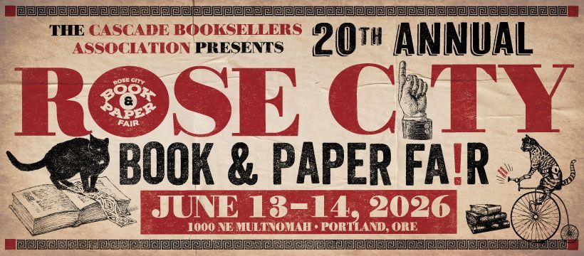 ROSE CITY BOOK & PAPER FAIR Poster