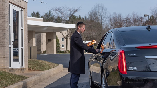 Funeral Assistant offers directions to cemetery