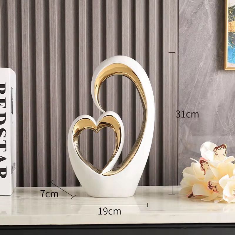 Amore Infinite Love Heart Sculpture
