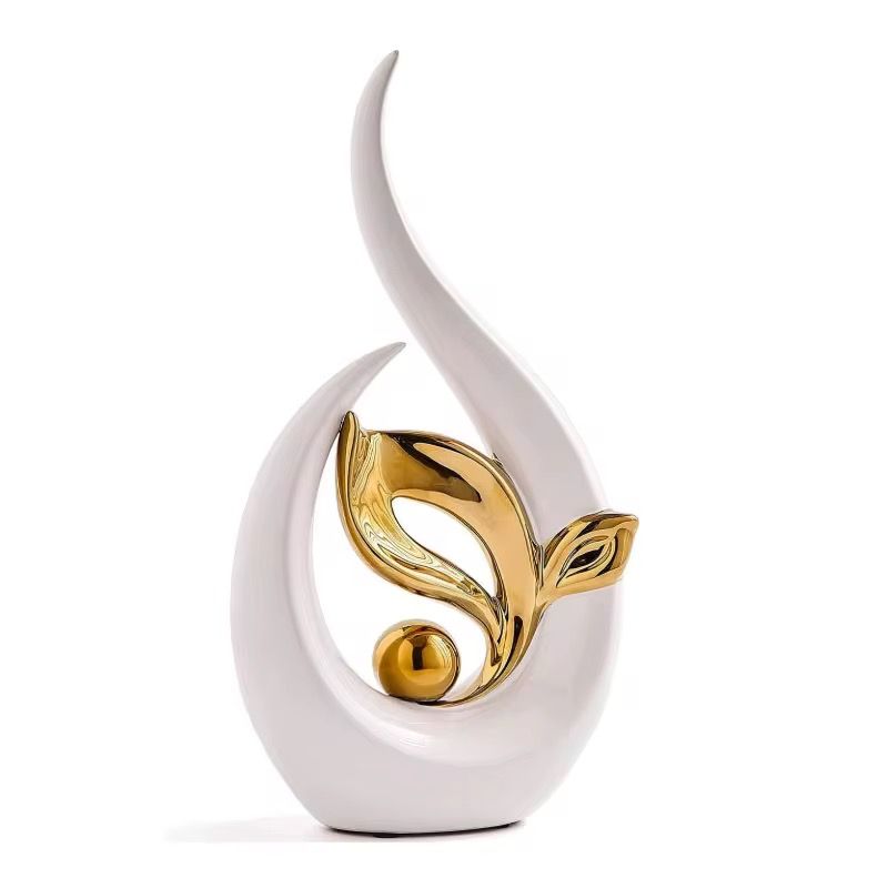 Aurelian Flame Abstract Sculpture