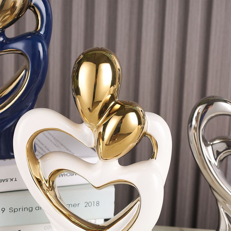 The Amore Intertwined Heart Figurine