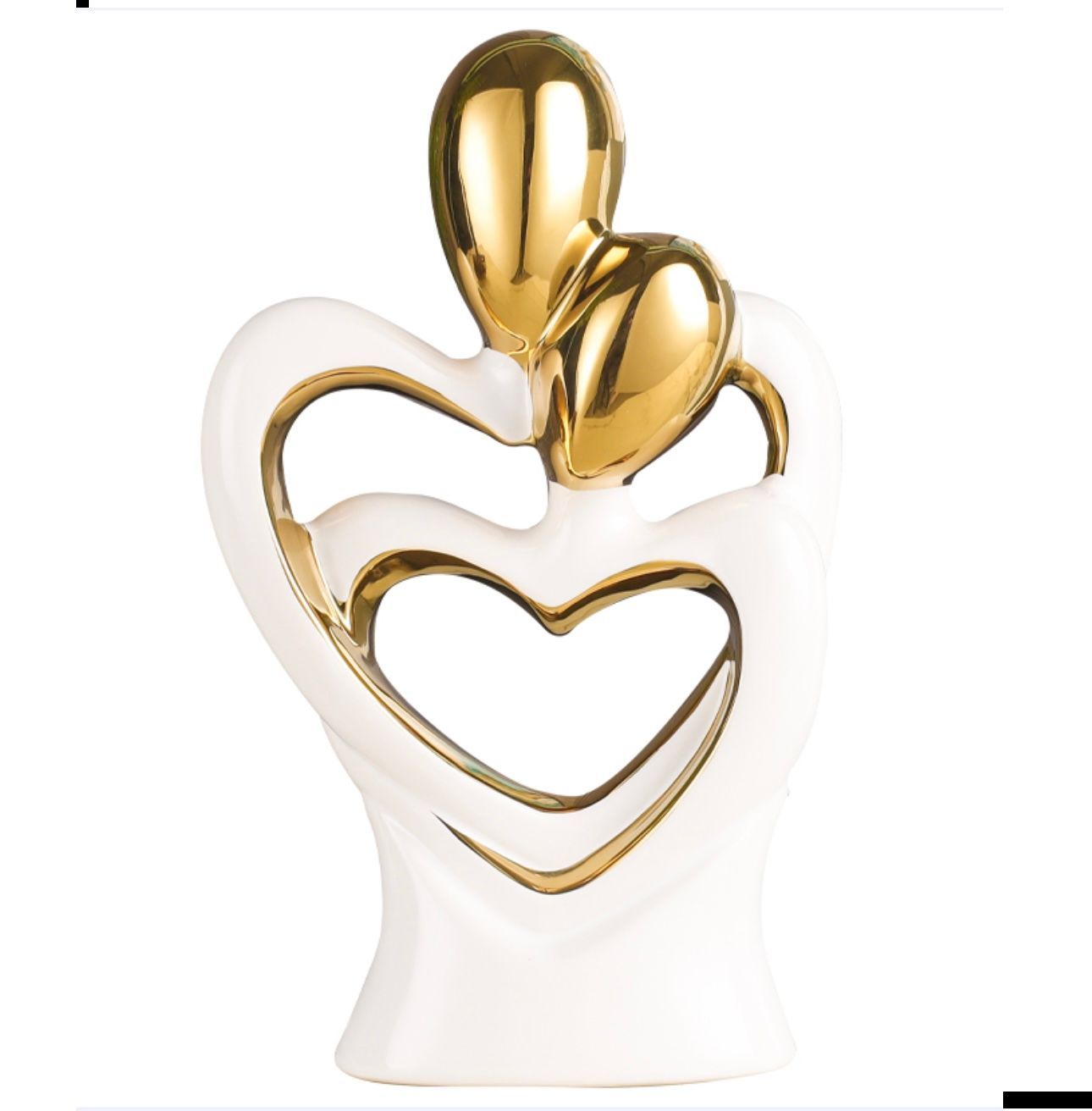 The Amore Intertwined Heart Figurine
