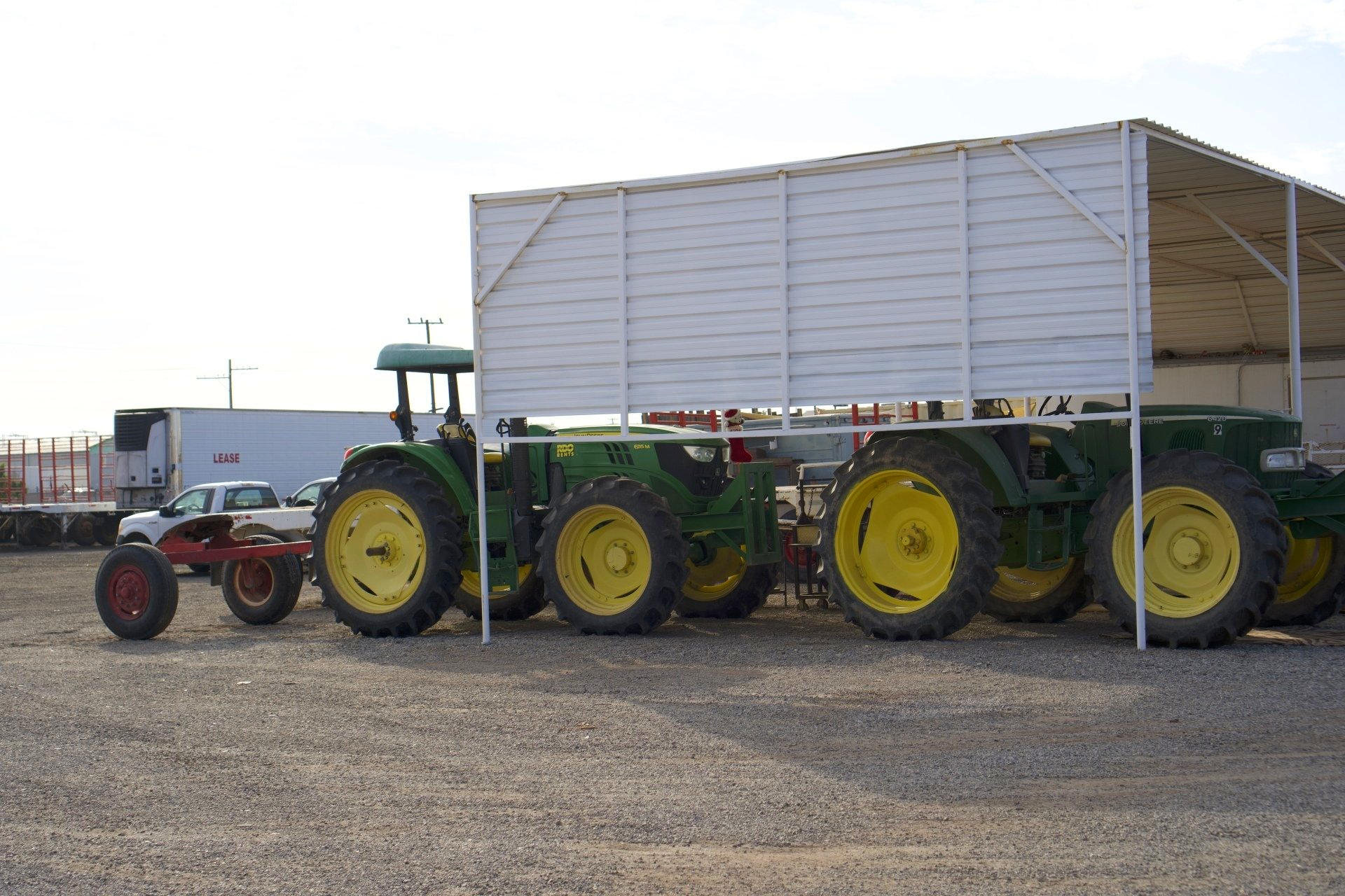 J&J Rentals Agriculture Equipment Green Tractors