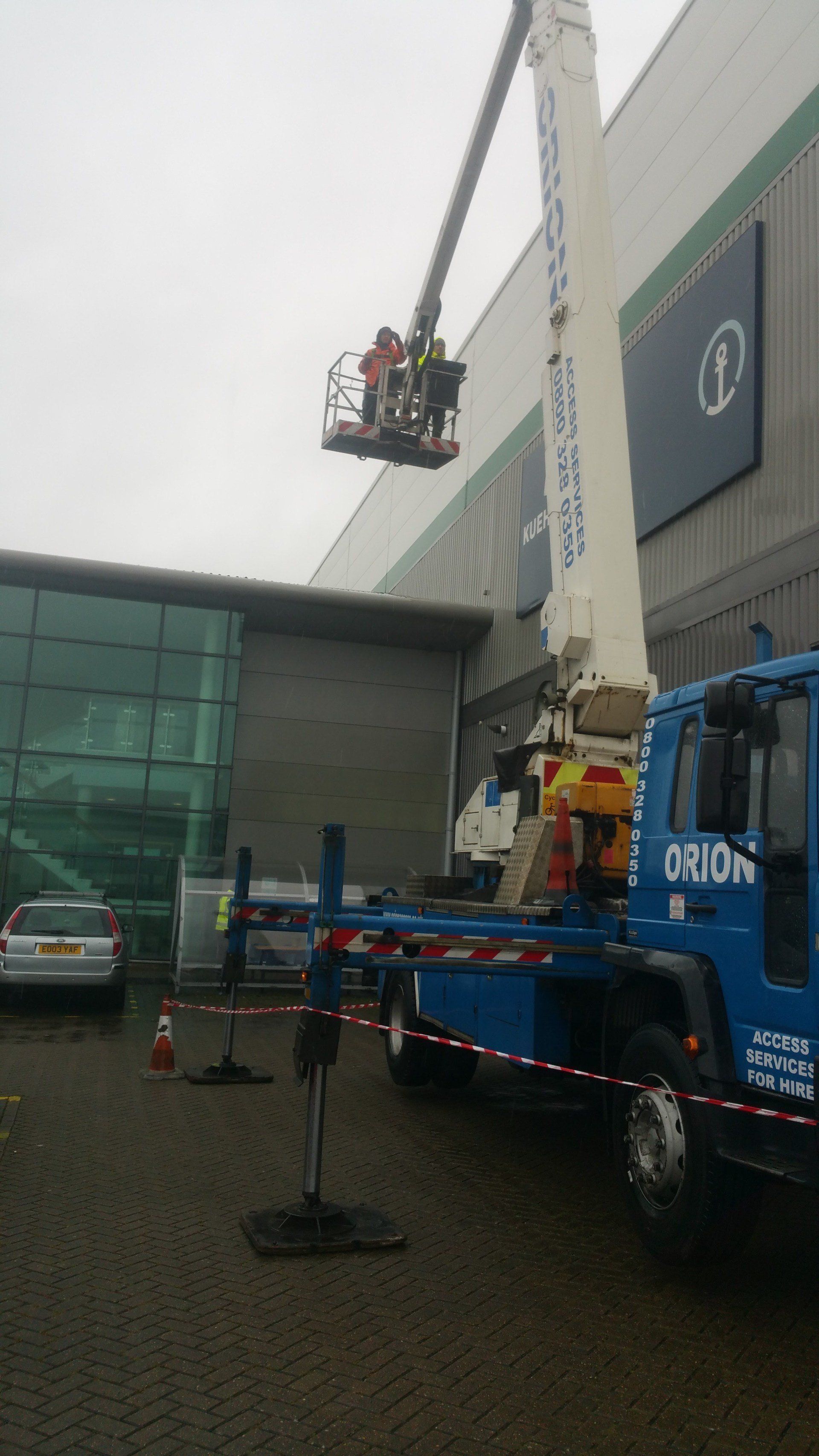 industrial gutter cleaning