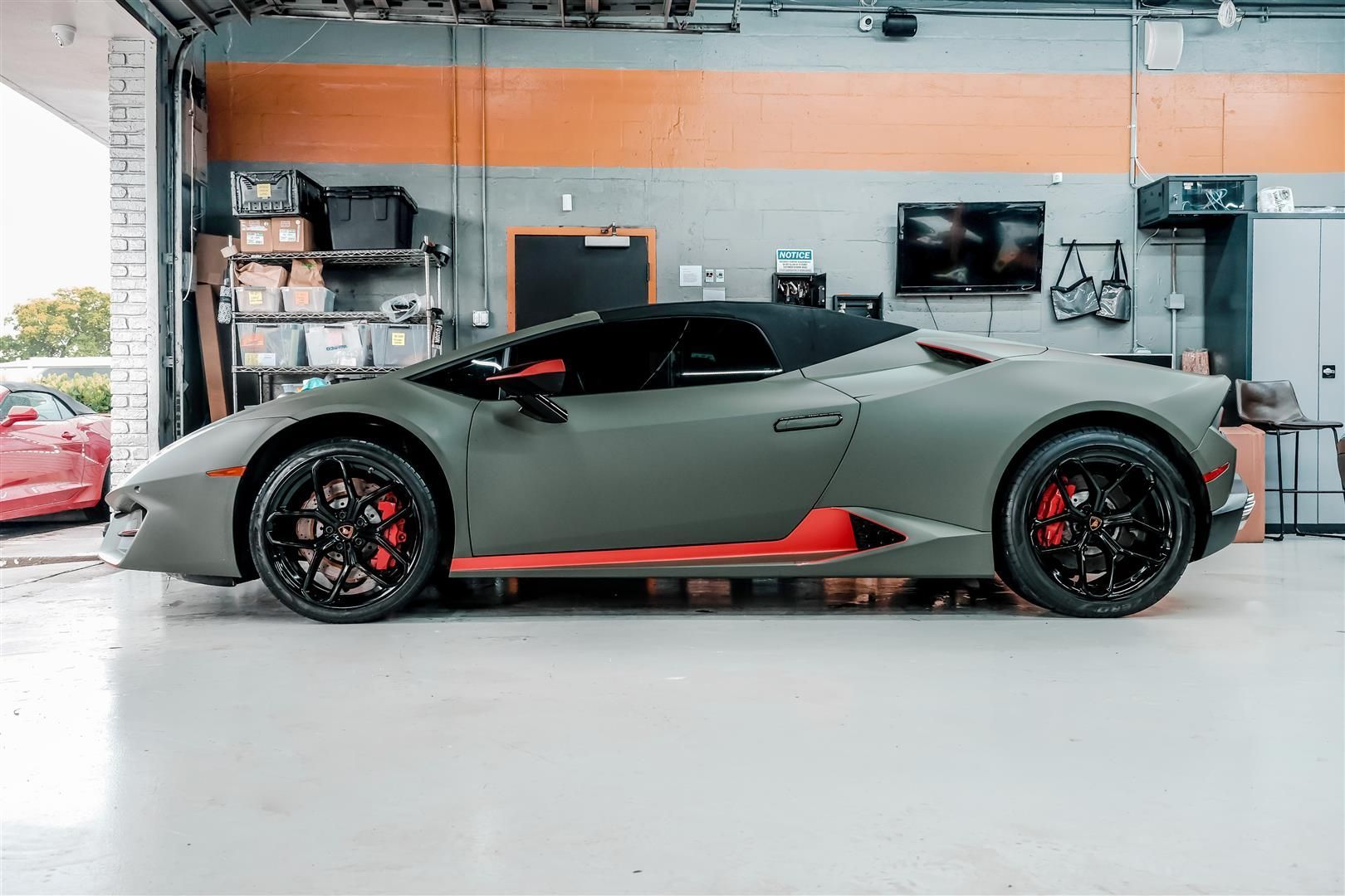 Ready for Combat Lamborghini | Black Horse Automotive