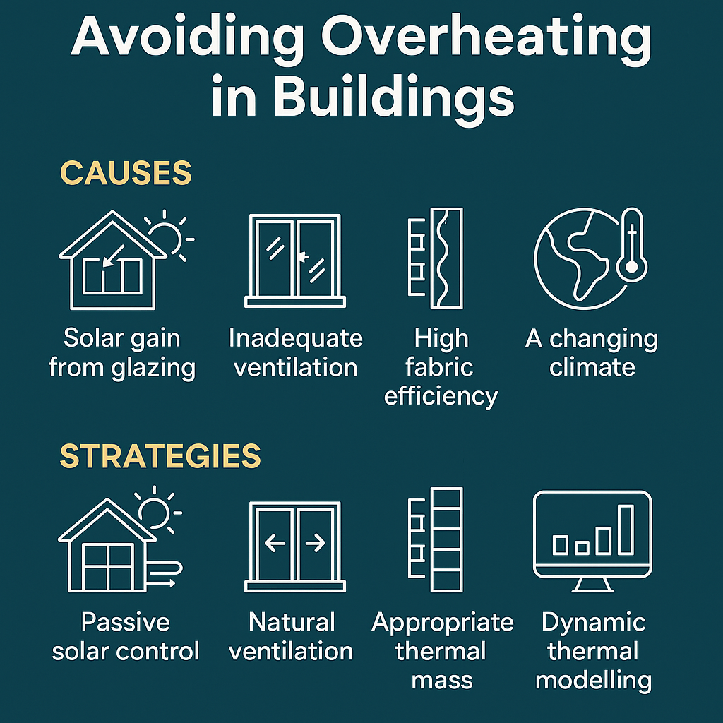 This article looks at strategies for preventing overheating in buildings to ensure occupier comfort