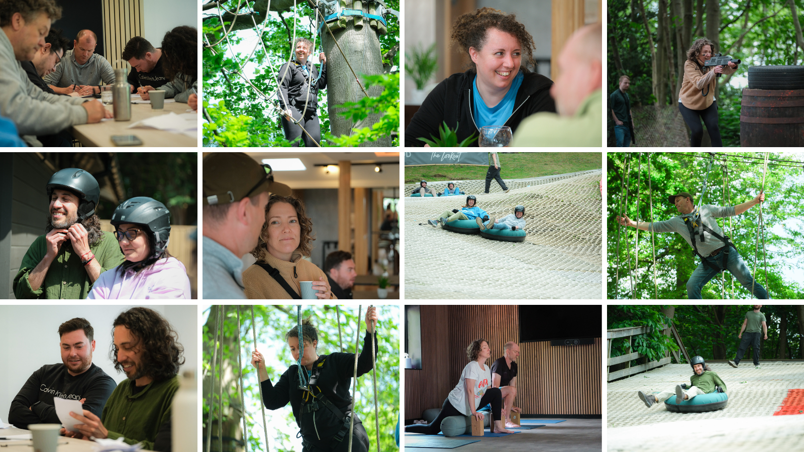 A Mesh team building event - a happy team is central to our success