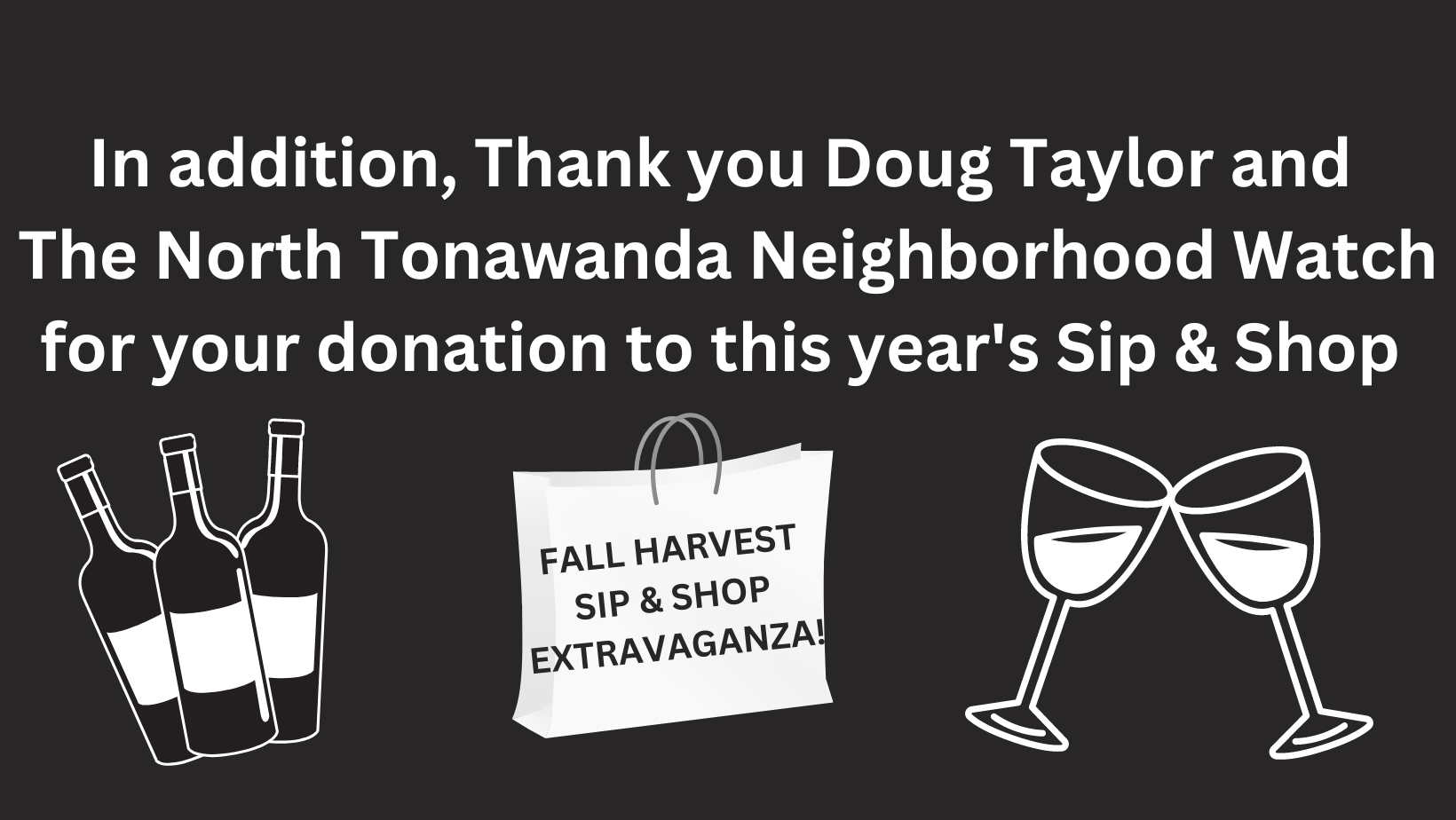 FALL HARVEST SIP & SHOP EXTRAVAGANZA INFORMATION Rustic Buffalo