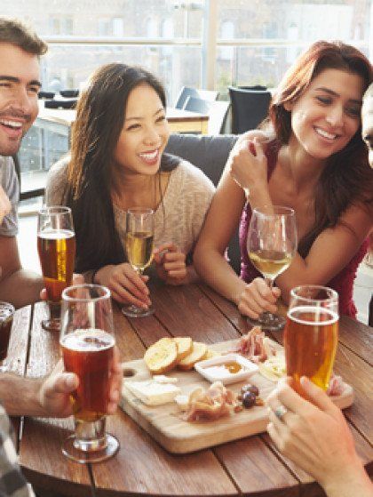 Group of Friends Bonding