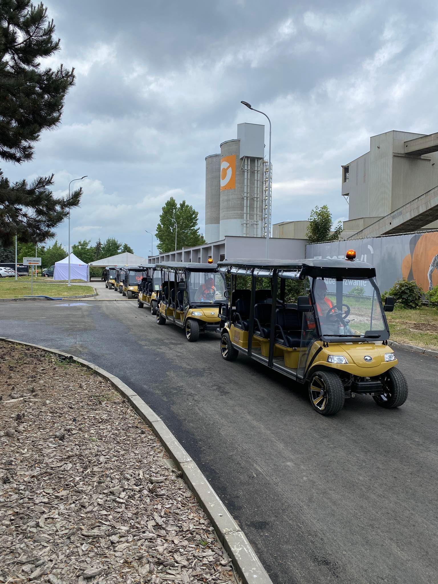 Golf carts for events