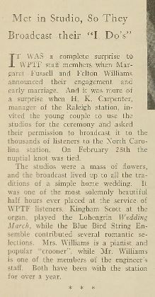 Article: Met in Studio, So They Broadcast their 