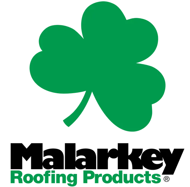 Green shamrock logo with the word