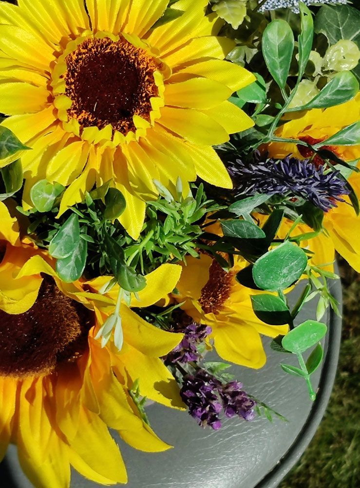 Sweet Sunflower planter