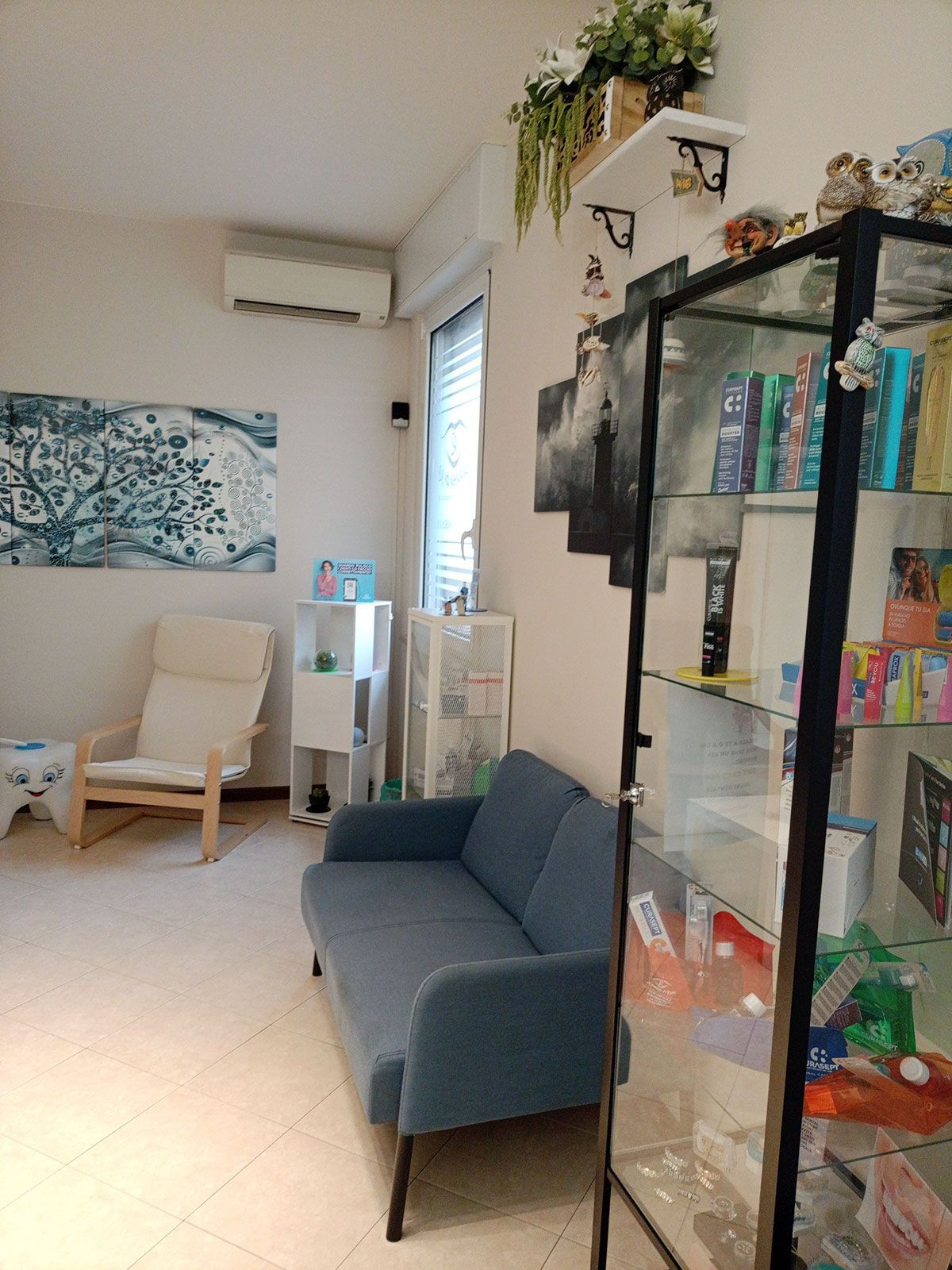 sala d'aspetto studio dentistico