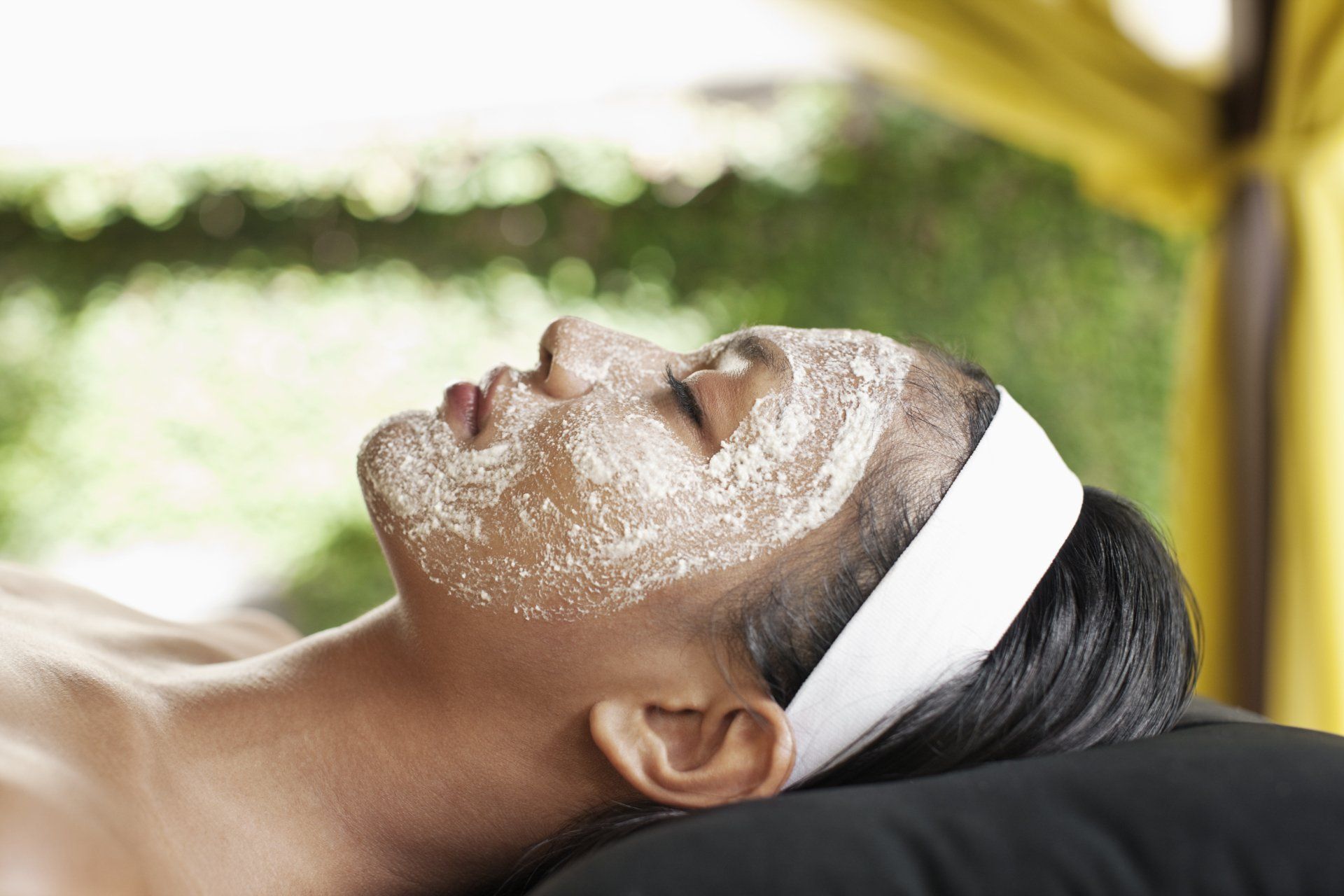 Woman Facial With Mask — ROCK, AR — The Body Shoppe Massage & Body Treatment