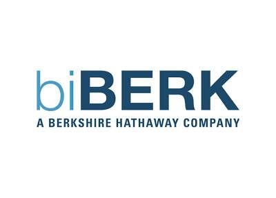BiBERK logo with blue and navy text, “A Berkshire Hathaway Company” underneath