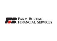 The farm bureau financial services logo is on a white background.